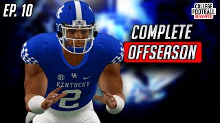 How To Be A Recruit & Complete Offseason - Kentucky NCAA Football 14 Revamped Dynasty | Ep. 10