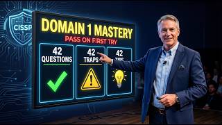 CISSP Domain 1: Pass Security & Risk Management with These 42 Questions