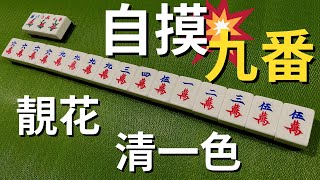 【香港麻雀】棄混對堅決做清一色，最後二揀一成功自摸！| Hong Kong Mahjong