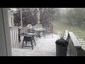 insane hail storm airdrie ab august 7 2014