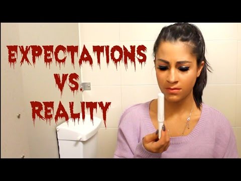 Being on Your Period EXPECTATIONS vs REALITY w/ Alessandra DeMartino Being on Your Period EXPECTATIONS vs REALITY w/ Alessandra DeMartino