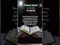 Al- Qur'an adalah teman sejati #allah #shortvideo #islamicword