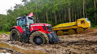 Tatra 8x8 vs. Tatra 6x6 vs. Giant Tractors!