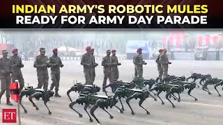 Indian Army's robotic mules ready for Army Day Parade 2025, watch!