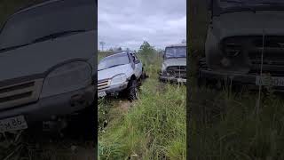 Главное выбрать правильную траекторию и не газовать  #4x4 #shorts #лето #offroad #болото #уаз #нива