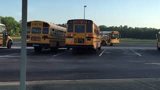 Various school buses