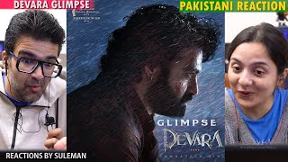 Pakistani Couple Reacts To Devara Part 1 | Glimpse - Hindi | NTR | Kortala Siva | Anirudh