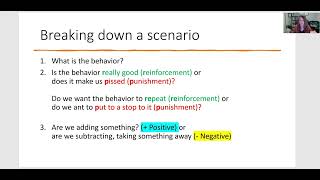 Positive/Negative Reinforcement, Punishment (Operant Conditioning):Breaking Down Practice Questions