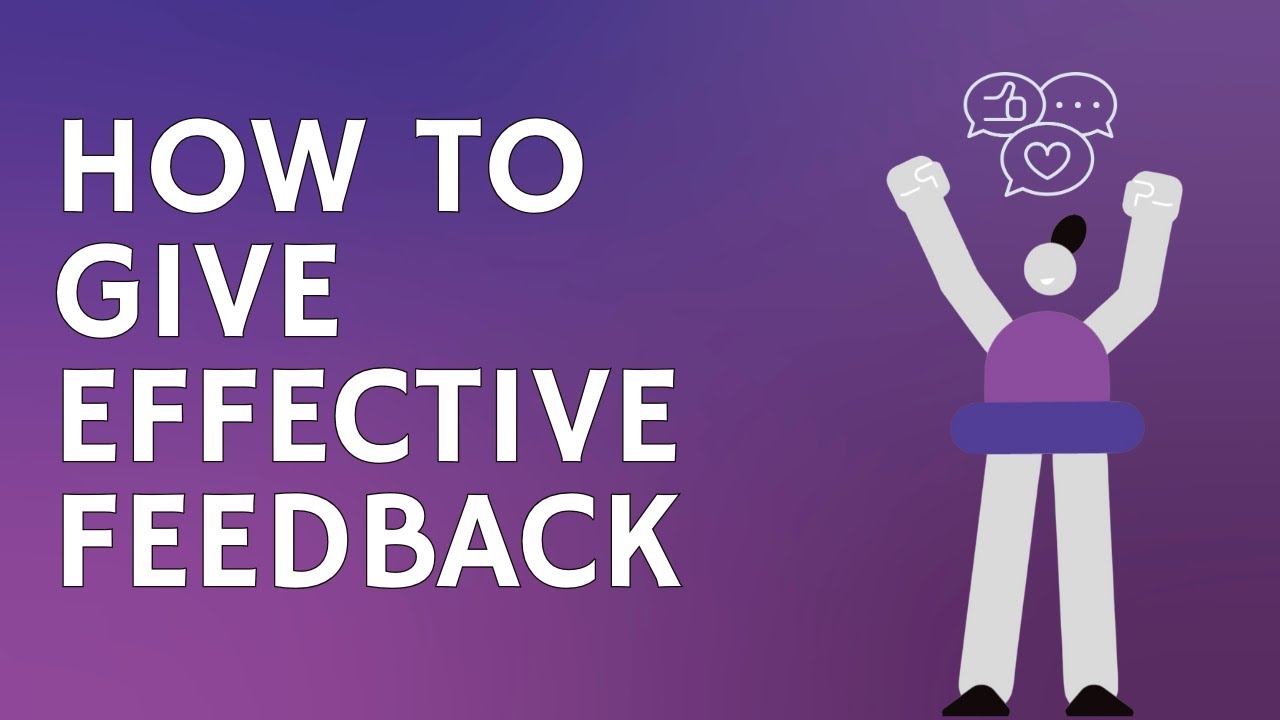 How To Give Effective Feedback To Employees 5 Tips For Managers Youtube