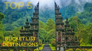 Top 5 Bucket List Destinations: Australia, Bali, Thailand, Japan \u0026 Chiang Mai 🌍✨