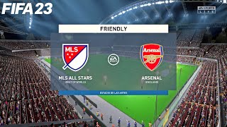 FIFA 23 | MLS All-Stars vs Arsenal - Club Friendly - Full Gameplay