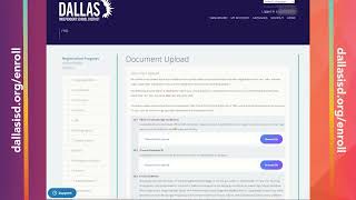 Dallas ISD New Registration Instructions (2025-2026)