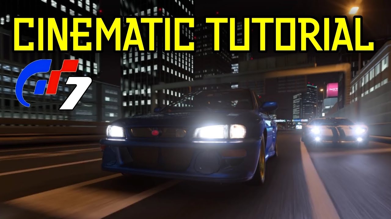 Gran Turismo 7 Cinematic Tutorial Ft Music Replay Trick Youtube