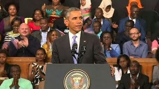 Kenyan Students react to Barack Obama's speech