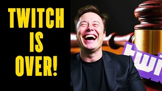 Elon Musk SUING TWITCH For Anti-Trust Advertising Meddling