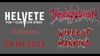 Transgression - Live at Helvete: Wipeout Mankind