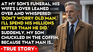 My Son Died Leaving Millions. At His Funeral, His Wife’s Lover Smiled And Spoke. True Story