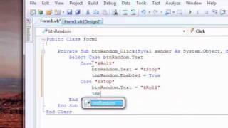 visual basic 2008 - random number