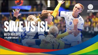 Sweden vs Iceland | Women's EHF EURO 2022 Qualifiers Phase 2