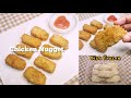 Membuat NUGGET AYAM homemade full daging || bisa frozen - chicken nugget recipe