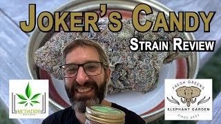 Strain Review - Joker's Candy - Elephant Garden