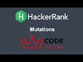 Mutations HackerRank Python Solution | CODE WITH NM