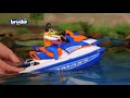 Гидроцикл с фигуркой спасателя bruder toys personal watercraft driver 63150