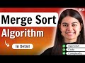 Merge Sort Algorithm | Recursion & Backtracking