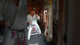 Isaac Pico Makiwara training