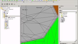 表皮効果を考慮したメッシュの生成(表皮厚さ)