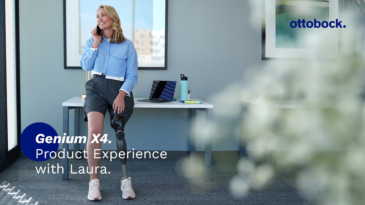 Genium X4. Product Experience With Laura | Ottobock - YouTube