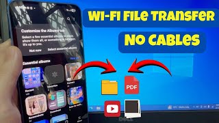 Transfer Files from Android to Windows PC Instantly over Wi-Fi (No Cables, No Apps on PC!)