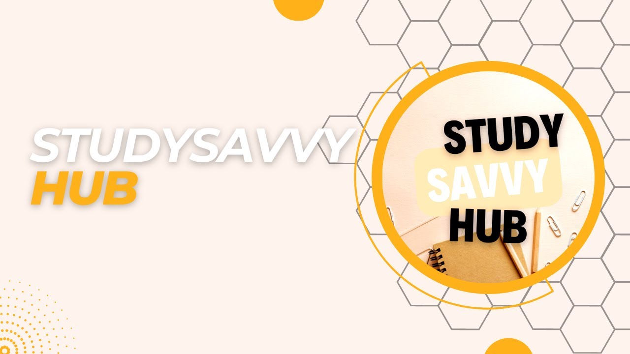 Studysavvy Hub Youtube