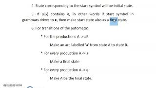 Regular Grammar and Conversion of Regular Grammar to Finite Automata - Theory of Computation