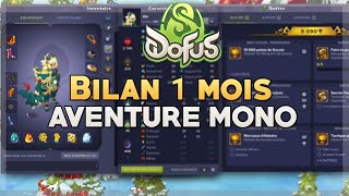 DOFUS 3.0 - BILAN DE NOTRE AVENTURE APRES 1 MOIS, 199 - 9000 PNTS DE SUCCES !