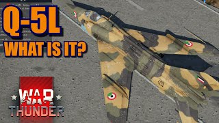 War Thunder What is the Q-5L exactly?