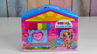 Decora Girlz Sticker Store Playset