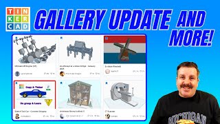 Tinkercad Gallery Update! HLMT23 Shares \u0026 More in Minutes!