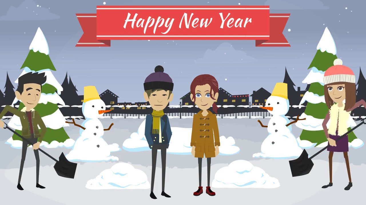 Happy New Year | Daily English Conversations | Fluent English | Learn ...