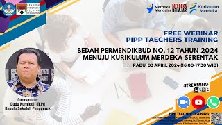 Webinar Bedah Permendikbud 12 Tahun 2024