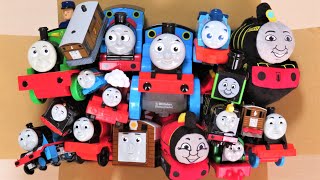 Thomas & Friends toys come out of the box Percy Gordon James Toby Hiro Trackmaster Wooden Railway