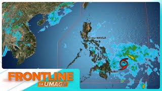 Bagyong Aghon, magdadala ng pag-ulan sa ilang bahagi ng Visayas at Mindanao I Frontline Sa Umaga