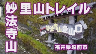 【20170409】妙法寺山トレイル【福井県越前市】