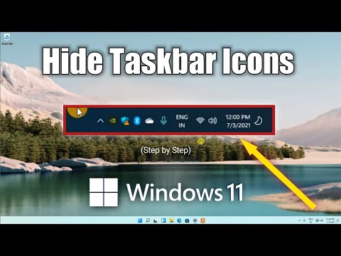 How to Show or Hide Icons In Taskbar or System Tray in Windows 11