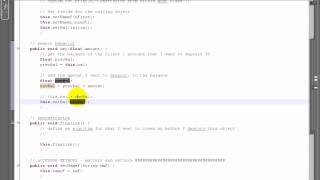 Java w/ Eclipse 32 - Bank Program Part 18