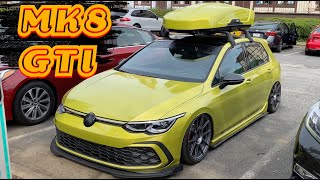 2022 Pomelo Yellow Mk8 Volkswagen Golf GTI | BAGGED