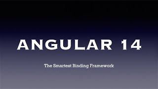 Angular 14 - Basic Building Blocks Of Angular