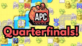 APC QUARTERFINALS! (Day 2 of 2) Ft: Stealer, Plague & Go7! - Advance Wars LIVE Tournament