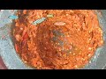 how to pound red curry paste red curry paste recipe របៀបបុកគ្រឿងកែងហិល រូបមន្តគ្រឿងកែងហិល วิธี