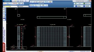 How to design Shear wall \u0026 Stairs in STA4CAD v14 structure design software lesson #25